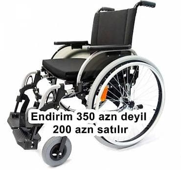 Əlil arabaları: Məhsul: Əlil arabası / sanitar araba Təsvir: - Rahat oturacaq və bel — 2