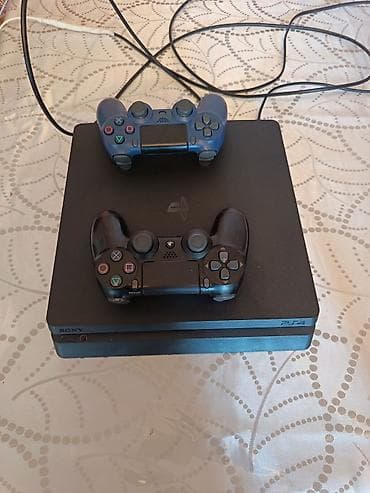 pc 4: Ps4 Slim 512 yaddaşlı ideal vəziyyətdədir 2 pult 4 dualschok içində ən — 2