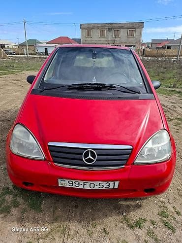 Mercedes-Benz A-Class (W168) – qırmızı heçbek - Ban növü: kompakт lalafo.az -da Mercedes-Benz A-Class (W168) – qırmızı heçbek - Ban növü: kompakт