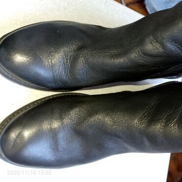 qiz ucun botlar: Qadın botları – Bugatti, ölçü 39təbii dəri - Rəng: qara - Material — 4