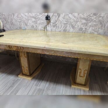 kidilo yemek masası: Qonaq otağı üçün, İşlənmiş, Açılmayan, Dördbucaq masa — 3