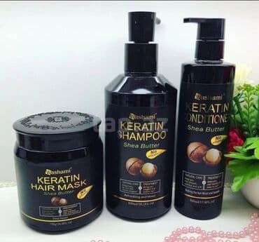 wow sac serumu: Keratin desti. 
Sampun+maska+kondisioner — 1