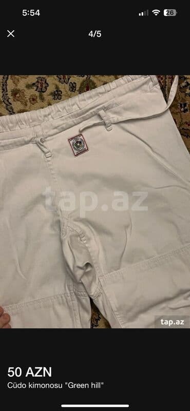 купить футбольную форму в баку: Cüdo kimanosu satılır Marka-Green Hill Əla vəziyyətdədir kəməri — 2