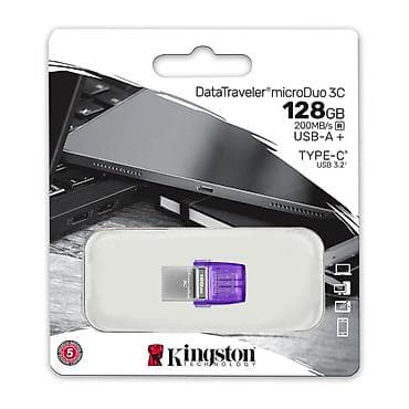 Kingston 128GB DataTraveler microDuo 3C (DTDUO3CG3/128GB) fleş-kartı – — 4