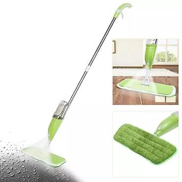 Spray Mop 360 dərəcə fırlanan mop başlığı, el çatmayan çətin olan