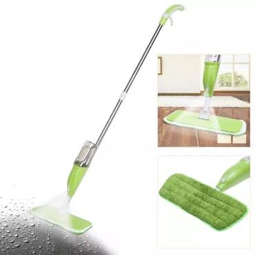 doşəmə silən: Spray Mop 360 dərəcə fırlanan mop başlığı, el çatmayan çətin olan — 1