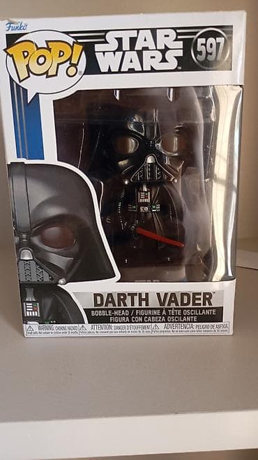 Игрушки: Məhsul: Funko Pop! Star Wars – Darth Vader (#597) bobble-head fiquru — 1