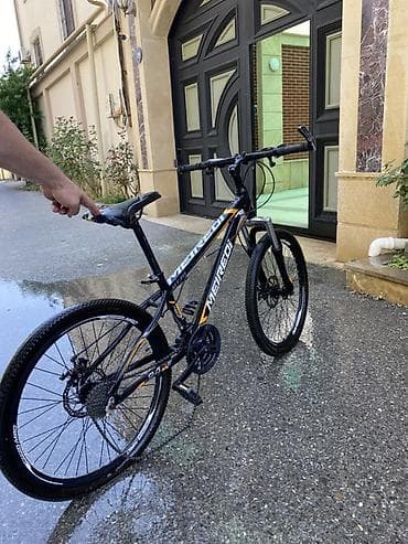 velosiped kameri: Məhsul: Merida dağ velosipedi Arxa təkər patlağdı Və sep ötürücüsü — 2