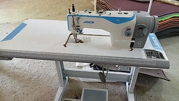 işlənmiş qaz: JACK H2 sənaye tikiş maşını – masa və daxili servo motorla tam dəst - — 3