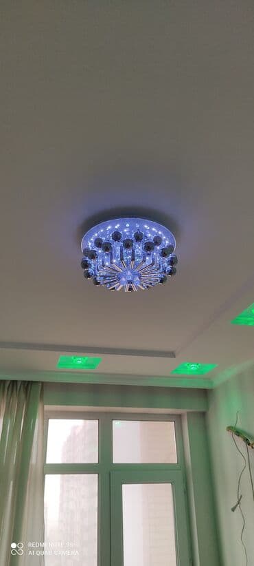 spot isiqlar: Çılçıraq, 10 və daha çox lampa — 2