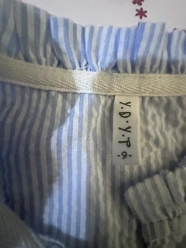 Uşaqlar üçün digər geyimlər: Uşaq geyim dəsti ayr ayriliqda her biri 6 azn - Üst: Açıq göy-ağ — 3