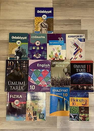 10 cu və 11 sinif dərsliklər normal vəziyyətdədir