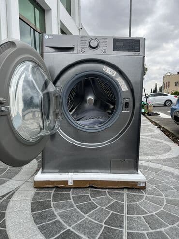 покупаю стиральные машины: Paltaryuyan maşın LG, 7 kq, Yeni, Avtomat, Qurutmasız, Kredit var, Ünvandan götürmə, Pulsuz çatdırılma, Ödənişli çatdırılma — 2