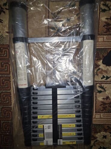 Mexaniki əl alətləri: Teleskopik nərdivan - Material: yüngül və möhkəm alüminium — 4