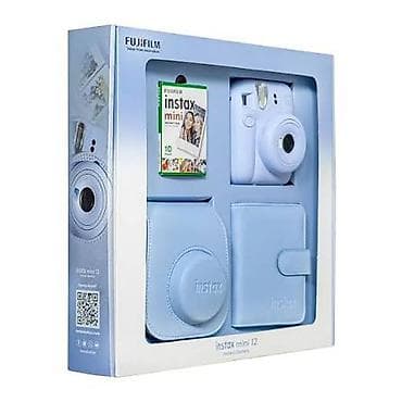 Fujifilm Instax Mini 12 Dəst – pastel mavi rəng Dəstə daxildir: -