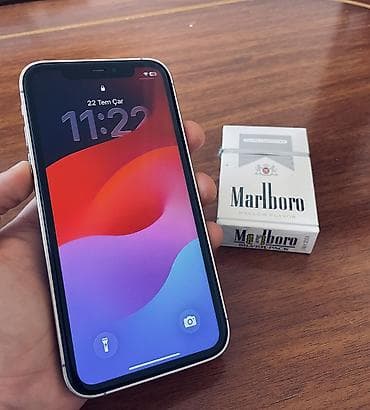 iphone 11 irşad electronics: IPhone 11, 64 GB, Gümüşü, Face ID, Simsiz şarj — 1