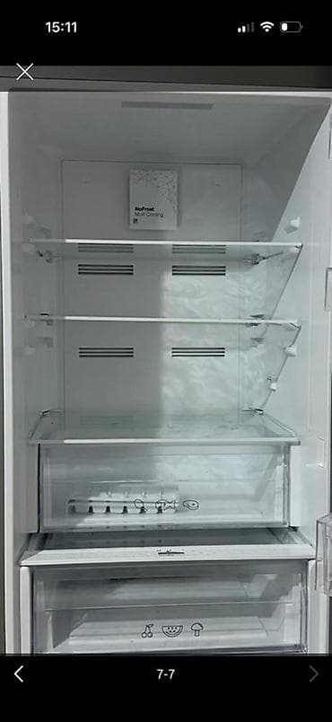 iphona 8: 2 qapılı Yoshiro Soyuducu Satılır, rəng - Gümüşü — 7