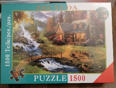 1500 hissəli puzzlelər 61x81 sm ölçüsündə. Çatdırılma pulsuzdur lalafo.az -da 1500 hissəli puzzlelər 61x81 sm ölçüsündə. Çatdırılma pulsuzdur