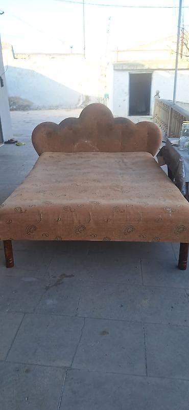 İşlənmiş, İkinəfərlik çarpayı, Bazasız, Matrassız, Siyirməsiz, Azərbaycan