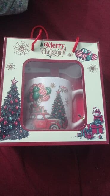 yeni il hediyeleri: Fincanlar, rəng - Ağ, Keramika, 1 əd — 8