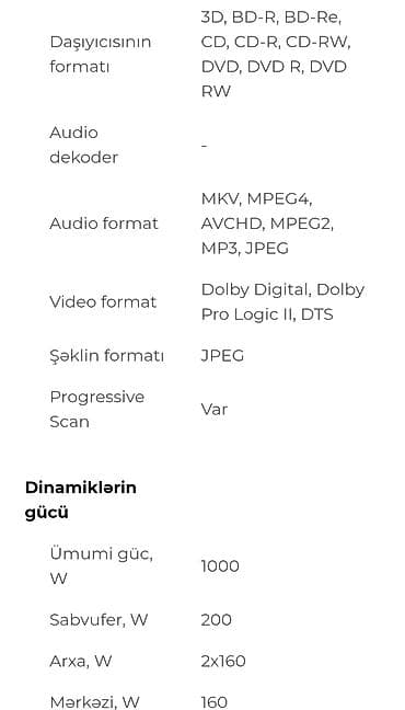 pleteysion 5: Panasonic 5.1 Ev kinoteatrı — 3