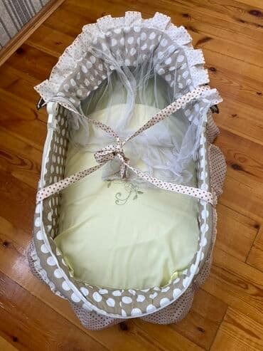 yuxuda körpe uşaq görmek: Uşaq beşiyi – portativ körpə səbəti - Model: yumşaq portativ — 3