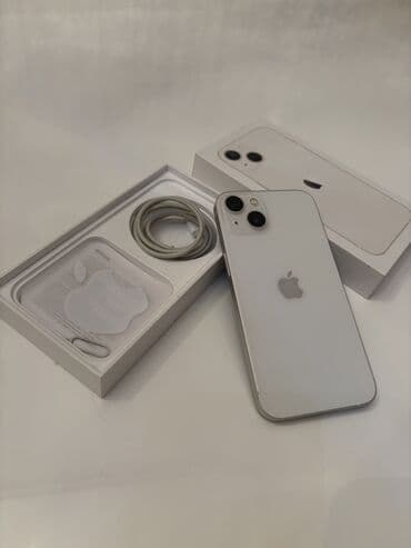 iphone qiymetleri: IPhone 13, 128 GB, Ağ — 1