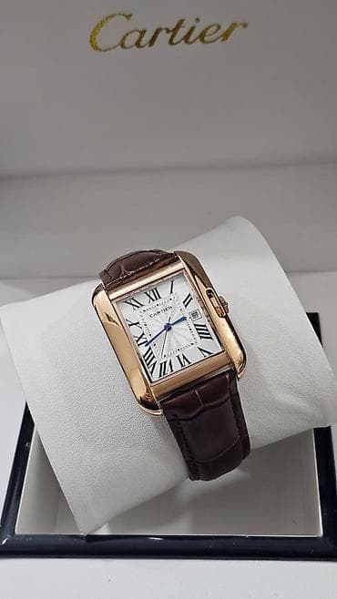 oğlan saatları: Yeni, Qol saatı, Cartier, rəng - Qara — 8