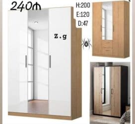 Yeni, Düz dolab, Qarderob, paltar dolabı