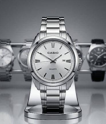 Наручные часы: Новый, Наручные часы, Casio, цвет - Серебристый — 1