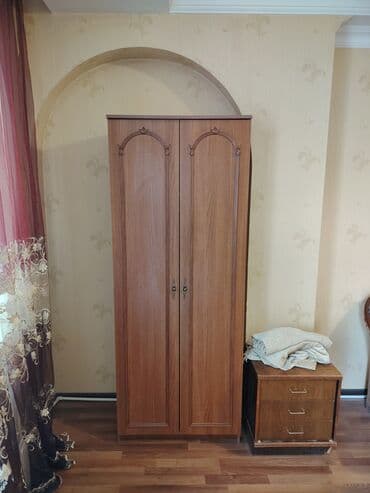 Açılan, 2 qapılı Düz dolab, Qarderob, paltar dolabı