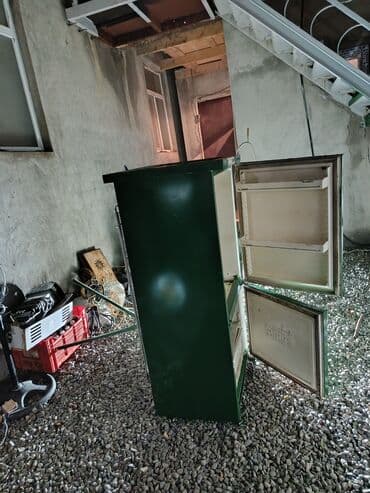 Mətbəx kombaynları və doğrayıcıları: Yaşıl rəngdə iki qapılı soyuducu - Tip: məişət soyuducusu, iki — 4