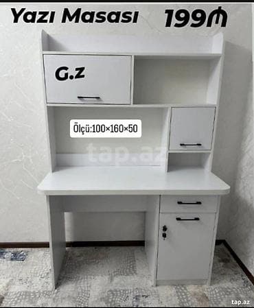 Yazı masası – funksional işləmə və təhsil üçün ideal masa