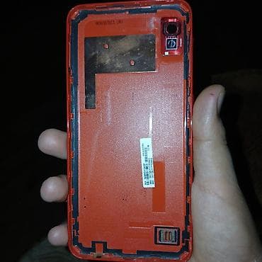 Samsung A01 üçün orijinal qırmızı arxa qapaq (back cover) çatdirilma