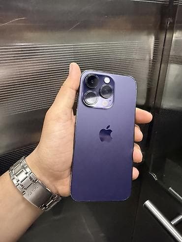 iphone 15 pro 2 el: IPhone 14 Pro, Deep Purple — 5