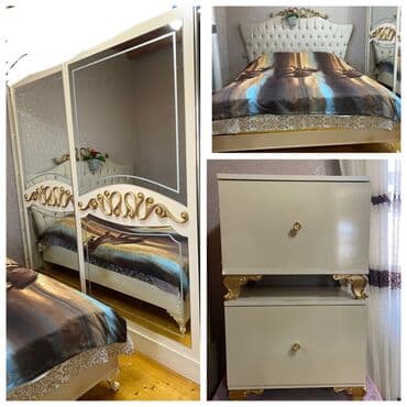 tuba: İkinəfərlik çarpayı, Termo, Dolab, 2 tumba, İşlənmiş — 1