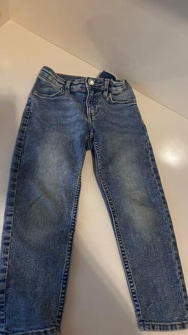 bermud uşaq şortları: Cins şalvar, Qız üçün, 3 - 4 yaş, H&M — 1