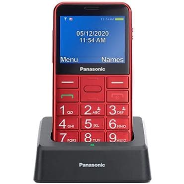 dynacord 2: Panasonic RED – Sadə Mobil Telefon (Qırmızı) Əsas üstünlükləri 📱 Asan — 1