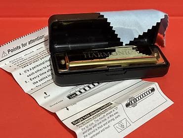 Духовые инструменты: Məhsul: Beginner Harmonica – 10 deşikli ağız qarmonu Xüsusiyyətlər: - — 2