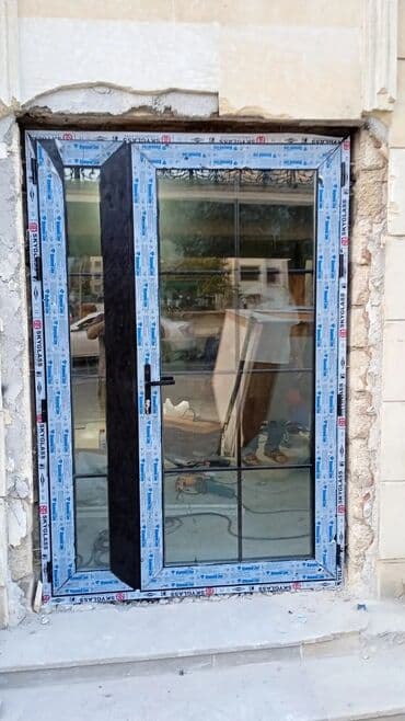 пластиковые окна токмок: Yeni İkiqat şüşə paketi Plastik pəncərə, Еni: 1 sm, Uzunluğu: 1 sm, Ödənişli quraşdırma — 7