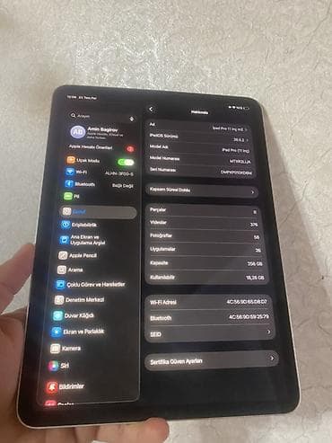 type c hub: İşlənmiş Apple iPad Pro 11 (2018), 11", 256 GB — 7