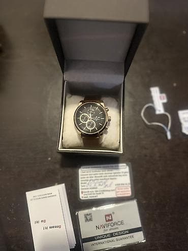 Qol saatı, NaviForce, rəng - Qara