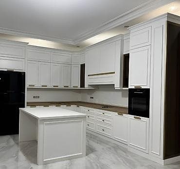 Sifarişlə mətbəx dəsti, Özü çəkən petlələr, MDF, Kredit yoxdur