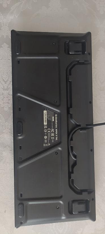 xiaomi redmi note 8 kabura: SteelSeries Apex 3 TKL oyun klaviaturası. Maus ilə Barter mümkündür - — 3