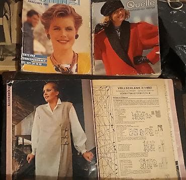 Vintage moda kataloqları və jurnallar toplusu - Qadın geyimləri üzrə — 6