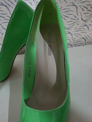 Çəkmələr: Tuflilər, Ölçü: 38, rəng - Yaşıl, Yeni — 5