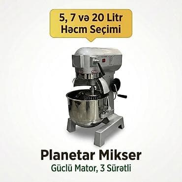 🍰 Peşəkar Şirniyyat Mikseri (3 Sürətli) 🏗️ Keyfiyyət və Brend — 1