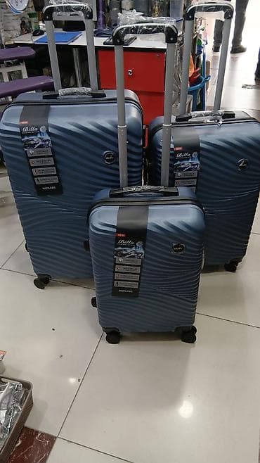 İdman formaları: Billa brendi sərt korpuslu səyahət çamadanları – 3 ölçü dəsti - — 3