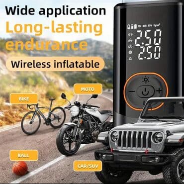 автомобильные газонаполнительные компрессорные станции: Daim yanınızda daşıya biləcəyiniz simsiz hava kompressoru – avtomobil — 4