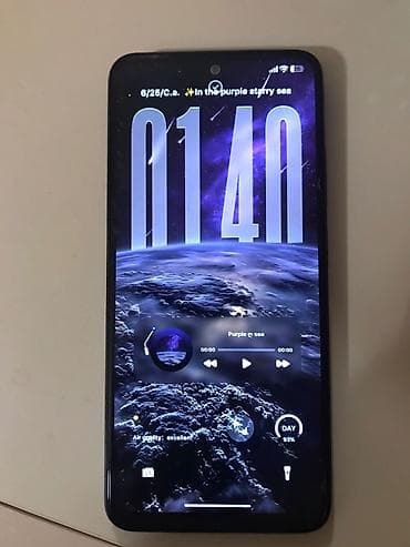 note 13 pro: Redmi Note 12S, 256 GB, rəng - Qara, Barmaq izi, Face ID — 2